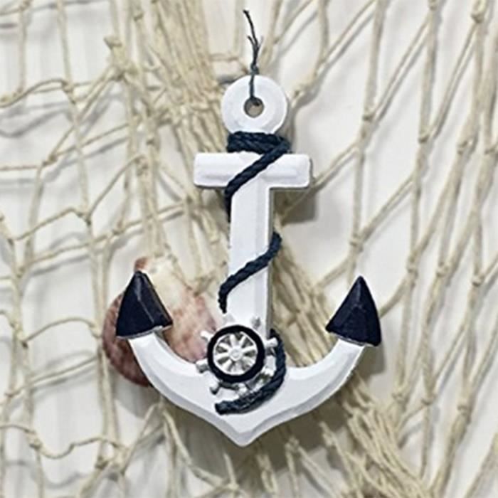 Filet De Pêche Décoratif Avec Coquillages - 1x2 M, Style Méditerranéen, Pour Décoration Murale, Fête Plage Ou Ambiance Maritime