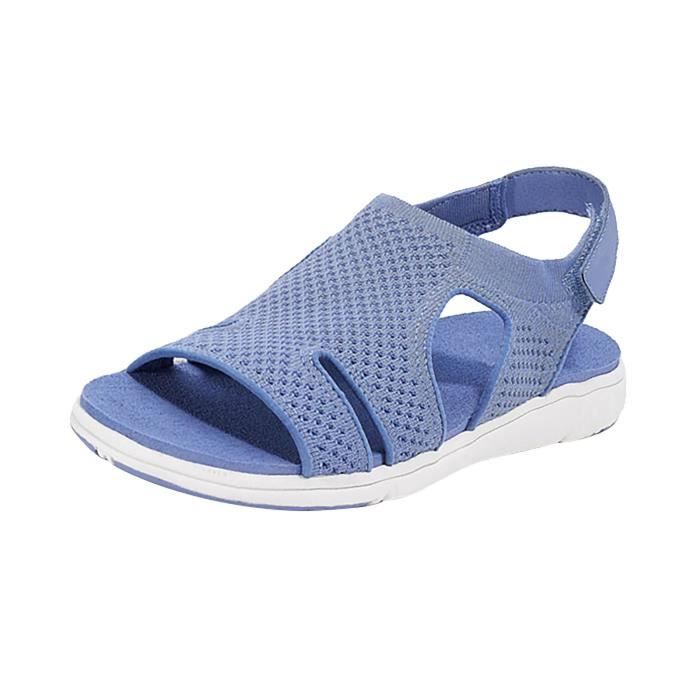 Sandales bleu ciel femme hotsell