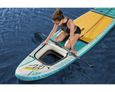 BESTWAY Paddle gonflable Panorama Hydro-force™, 340 x 89 x 15 cm, 150 kg max, fenêtre transparent, pompe, leash-2