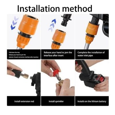 TTCPUYSA 2-In-1 Nettoyeur Haute Pression 2.0, Outil De