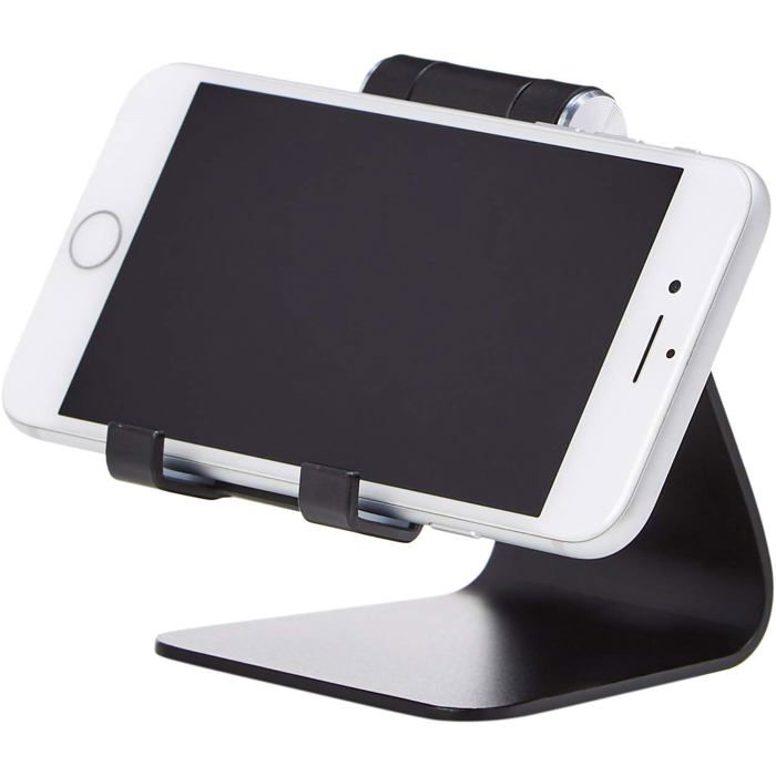 Support Téléphone Bureau KYLOS Pivotant 360°, Ajustable, Pliable Et Stable Pour Smartphones Et Tablettes - 6