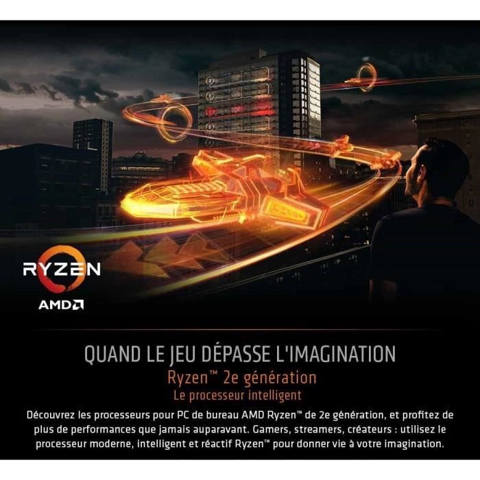  Processeur Ryzen 7 2700X - ventirad Wraith Prism2