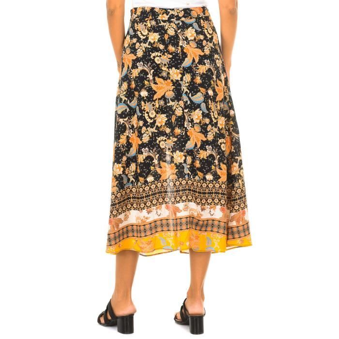 Jupe longue Desigual Multicolore Cdiscount Pr t Porter