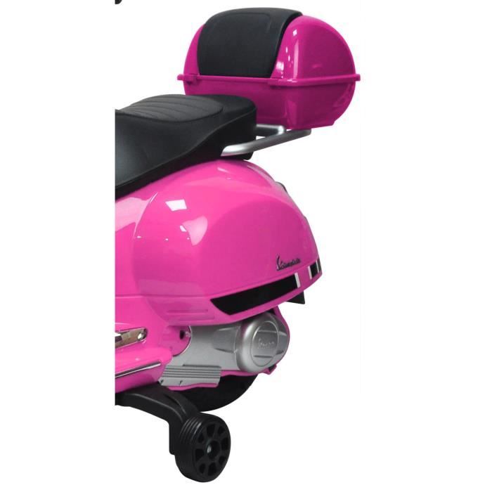 Vespa électrique pour enfants Vespa PX150 Piaggio Zwart 12V avec étui Vespa électrique pour enfants Vespa PX150 Piaggio Zwart 12V avec étui