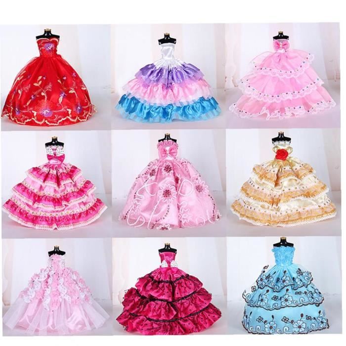Robe De Princesse Pour Poupée American Girl 30 Cm / BJD 1/6 - Tenue élégante Queue De Poisson, Parfaite Pour Le Jeu Créatif