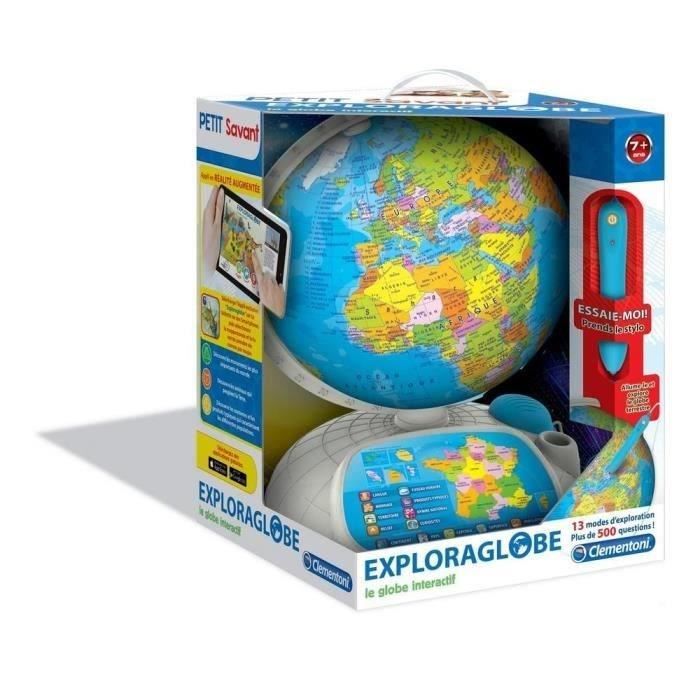 Éducation Clementoni - Exploraglobe - Le globe interactif - Cdiscount Jeux  - Jouets