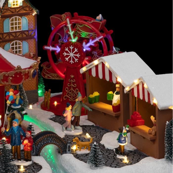 Village noel animé deals