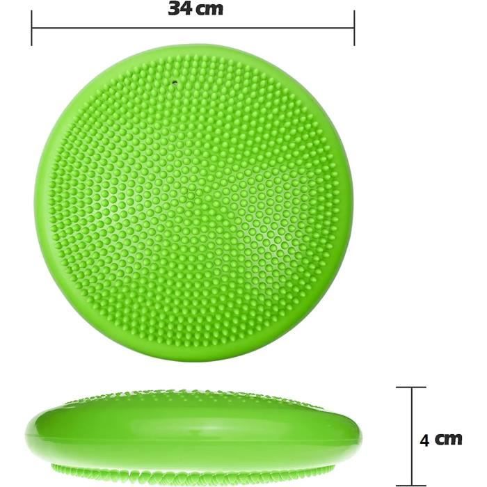 Coussin d'équilibre pour l'entraînement à la stabilité, vert menthe, 38 Coussin d'équilibre pour l'entraînement à la stabilité, vert menthe, 38