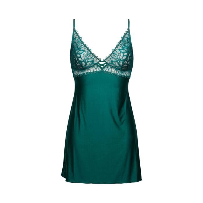 Billet Doux Nuisette DIVINE Vert anglais profond Cdiscount Pret a Porter