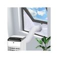 Tissu Calfeutrage Fenêtre 400CM Climatiseur Mobile Sèche-Linge Isolation Thermique Joint Étanche Installation Facile