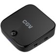 CGV 50902 Emétteur et Récepteur Bluetooth MyBT RT - Entrées et sorties Optique et jack 3,5mm - Noir-0