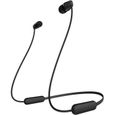 SONY WI-C200 Ecouteurs intra-auriculaires Bluetooth sans fil - Style tour de cou - Bleu-0