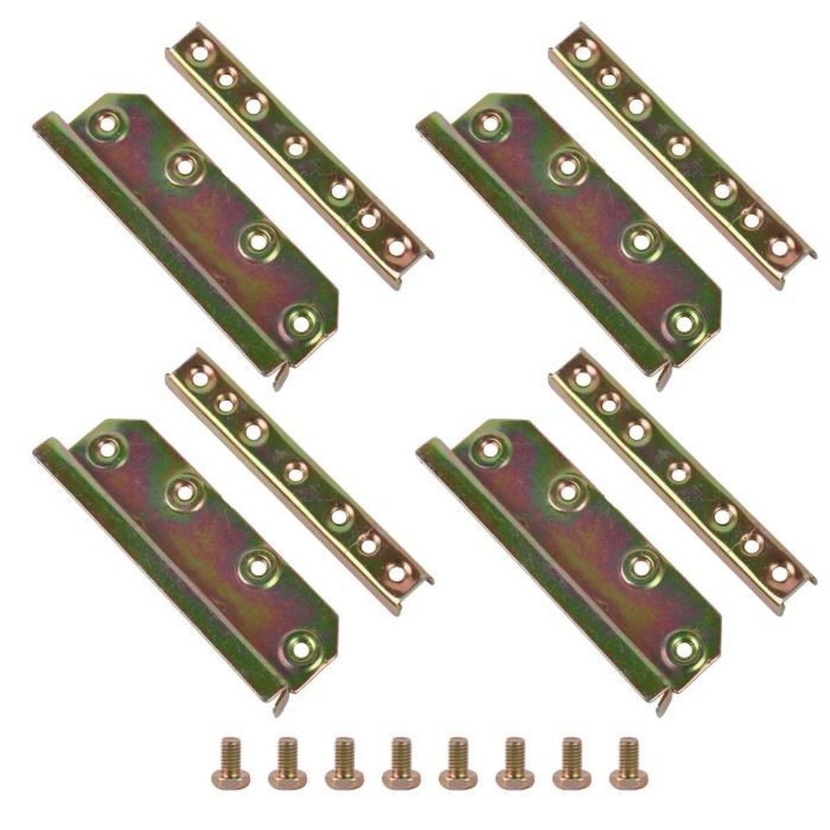 HYS 5.7" Supports De Rail Pour Véhicules, Avec Base De Perçage, Pour