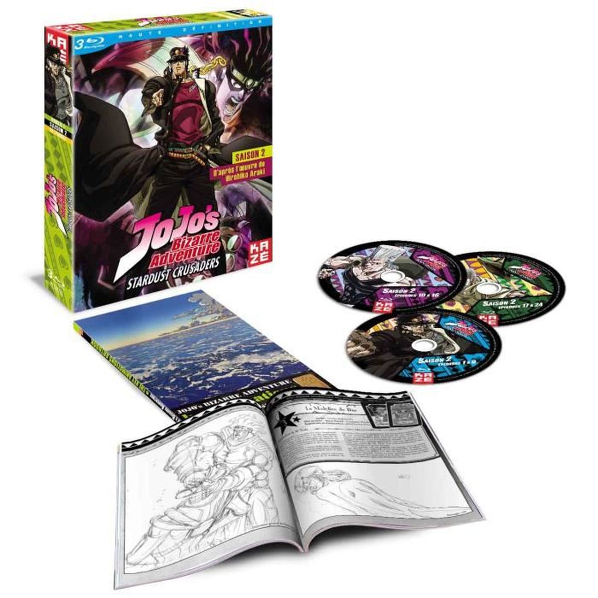 Jojo s Bizarre Adventure Saison 2 Jojo s bizarre adventure - Saison 2 - Partie 1 - Coffret Blu-ray -  Cdiscount DVD