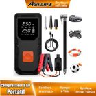 AWESAFE Gonfleur de Pneus Voiture Intelligent, Compresseur d'air portable, démarreur de voiture 12V et banque d'alimentation 3en1