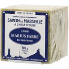 Savon - MARIUS FABRE - Huile d'olive - 200 g - Nettoyage efficace - Respectueux de l'environnement