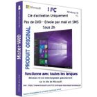 MICROSOFT Télécharger la clé Licence Windows 10 Pro OEM 32-64 bits Uniquement la clé pas de CD envoie par mail et SMS