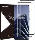 NOVAGO Pour OnePlus 10 Pro 5G- 2 Films protection écran verre trempé vitre incurvés