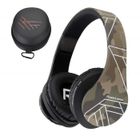 PowerLocus P2 Casque Audio, Bluetooth Casque Sans Fil Ecouteurs Stéréo avec Microphone - Camo