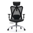 SIHOO Chaise de Bureau Ergonomique, Fauteuil Pivotant en Maille avec Support Lombaire et Accoudoirs Réglables, Poids Max 150KG,