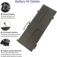 Batterie YXXM L17C4PB0 pour Lenovo Flex 6-14ARR Flex 6-14IKB IdeaPad 530s Series 530s-14IKB 530s-15IKB 530s-14ARR Yoga 530-14ARR 
