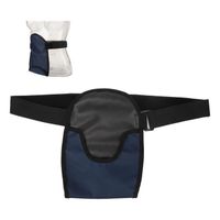 Omabeta Couverture de sac de stomie Housse de pochette de stomie avec ceinture élastique, protection de sac parapharmacie lombaire