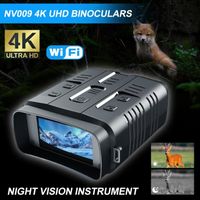 Jumelles professionnelles NV009 vision nocturne 10X Zoom numérique 800m pour surveillance, observation, photographie de la faune