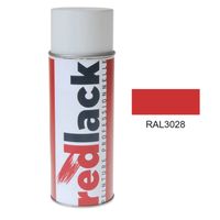 Redlack Peinture aérosol RAL 3028 Brillant multisupport