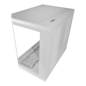 Boîtier PC Gamer KEDIERS G500 - 6 Ventilateurs ARGB - Double Verre Trempé - Mid Tower ATX