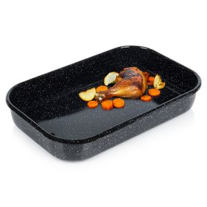 Plat De Cuisson En Émail Rôtissoire Au Four Plateau Service