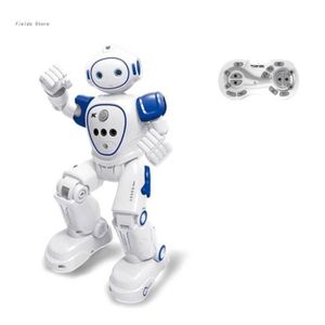 ROBOT - ANIMAL ANIMÉ Bleu-Robot à détection de geste, jouet de danse Programmable pour enfant