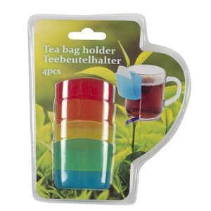 Repose Sachet De Thé Chat - Design Stylisé - Mélamine De Qualité - Accessoire Cuisine Mignon
