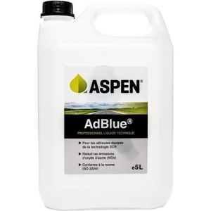 ENTRETIEN OUTIL JARDIN Bidon ADBlue - 5 L - ASPEN - Bec verseur intégré