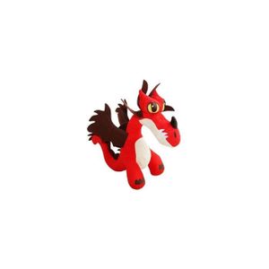 PELUCHE Peluche Dragons - Dragons - Dragon Rouge Krochefer - Licence - Doudou - Enfant