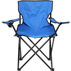 Chaise de camping GCB 920 Fauteuil pliant Accoudoirs confortables et pliables