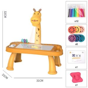 TABLE A DESSIN Dessin - Graphisme,Projecteur Led pour enfants,Table de dessin artistique,tableau de peinture,bureau,apprentissage - Type 1PCS -N