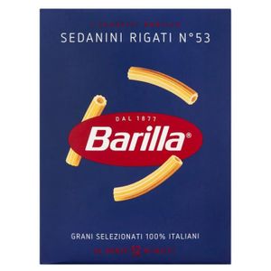 PENNE TORTI & AUTRES BARILLA  Sedani Rigati - Tubes de pâtes italiennes 500g