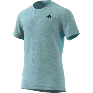 MAILLOT DE TENNIS T-shirt adidas Freelift - preloved blue/black - M