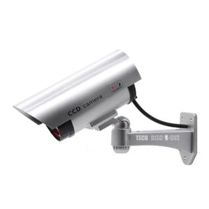DODUOS 2 Camera Factice Exterieur avec LED, Noir Fausse Camera Surveillance  Exterieur, Caméra Factice Extérieur, Camera de Surveillance Factice pour  Une Utilisation à L'intérieur et à L'extérieur : : High-Tech