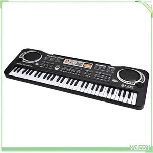 Schubert Carnegy-61 Piano électrique 61 Touches MIDI Noir, Piano