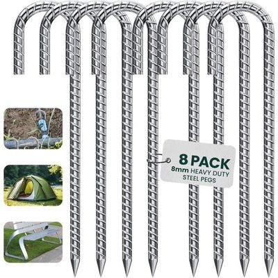 10 pièces/20 pièces Pinces porte-auvent de tente de camping en plein air, pinces anti-vent de tente, accessoires de fixation supplémentaires | SHEIN
