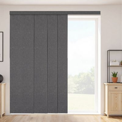MADECOSTORE Lot de 5 lamelles Verticales 89mm Unies pour
