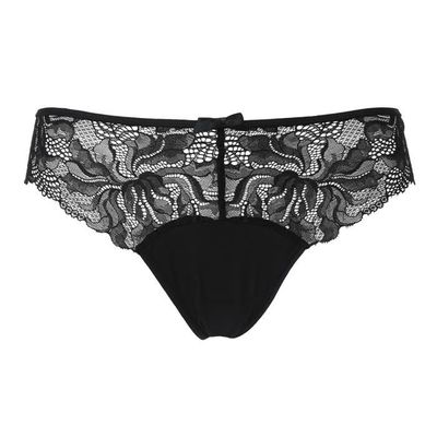 DIM Damen Slip Mit Spitze – Generous Essentiel, Ultra-feminin Mit Satinschleife