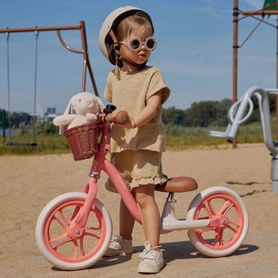 Draisienne bois Bikloon bleue & orange - Vélo Janod 3/6 ans