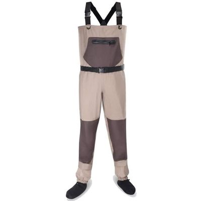 Pantalon de pêche avec bottes PVC vert foncé Ocean Deluxe 37-48 - achat en  ligne
