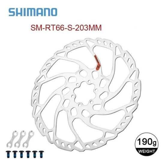 Disque de frein vélo 180 mm 6 trous Shimano SM-RT56 – Pièce vélo VTT