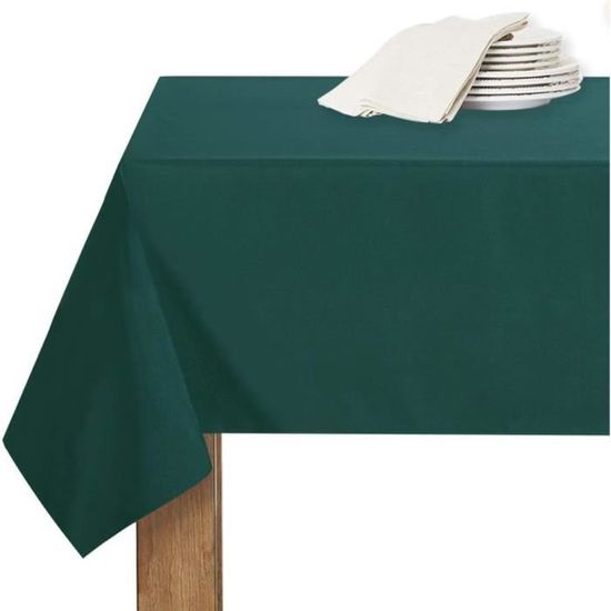 Nappe Rectangulaire Anti-Taches, Motif Étoiles De Mer, 100 % Hydrofuge, Dimensions : 140 X 240