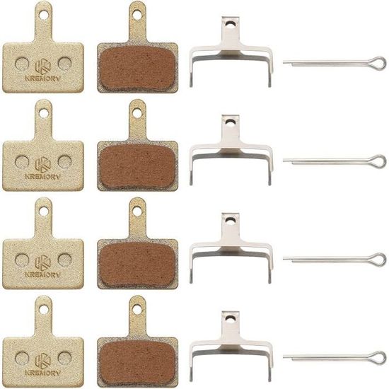 Lot De 5 Plaquettes De Frein Pour Vélo Type B01S - Compatible Shimano Deore, TRP, Tektro, Haute Performance