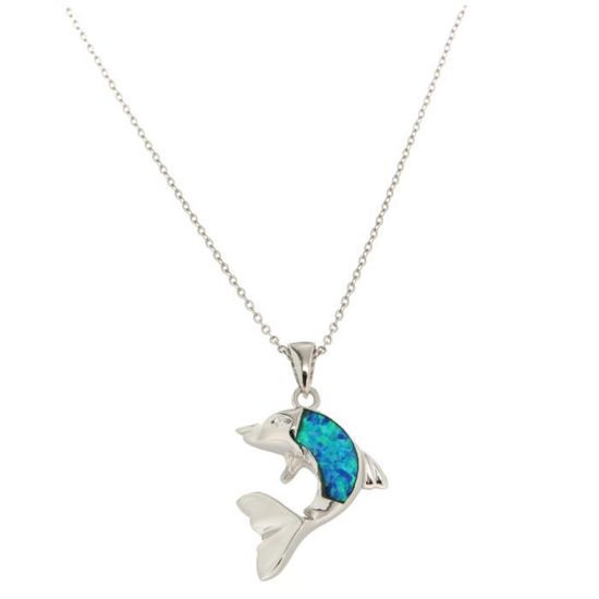 Pendentif À Thème Océan Argent Sterling Tortue Sirène Méduse Dauphin
