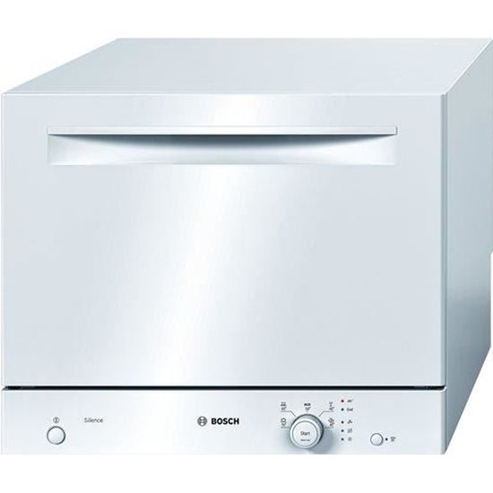 Lave-vaisselle pose libre BOSCH SKS51E22EU - 6 couverts - Moteur induction - Largeur 55,1 cm - Classe A+ - 48 dB - Blanc